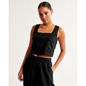 Abercrombie & Fitch Linen Top Size XS